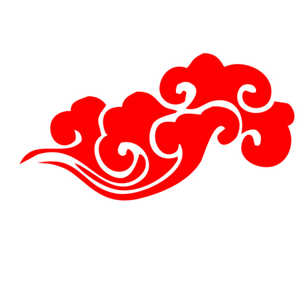 2020新年装饰，祥云漂浮PNG透明图片，元旦春节元宵PSD设计素材下载