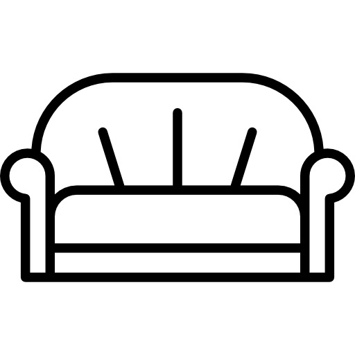 小沙发图标，高清PNG透明免抠素材，一键下载设计元素