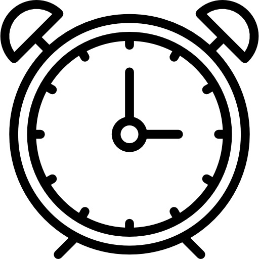 闹钟图标PNG透明高清素材，免扣元素，一键下载设计资源