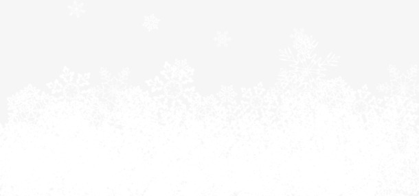 高清PNG白色雪花背景，透明设计素材，节日氛围，圣诞节图片下载