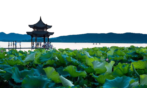 杭州地标休闲旅游高清PNG透明图片，免费下载，摄影风景素材精选