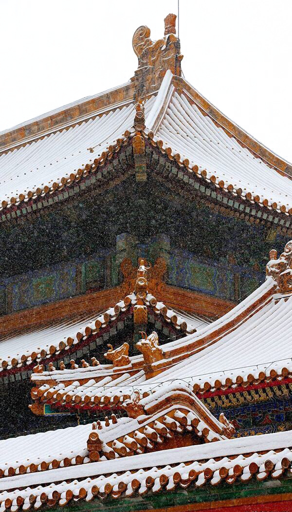 故宫红墙高清PNG素材，梦回紫禁城，透明背景摄影风景图片免费下载