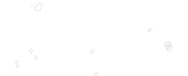 手绘爱心线条PNG透明图片，高清漂浮元素，创意设计素材下载