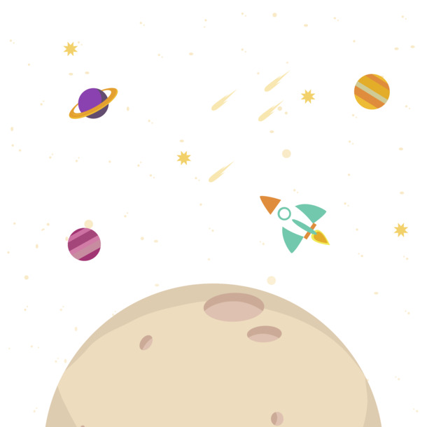 高清宇宙月球PNG透明图，免扣元素设计素材，一键下载