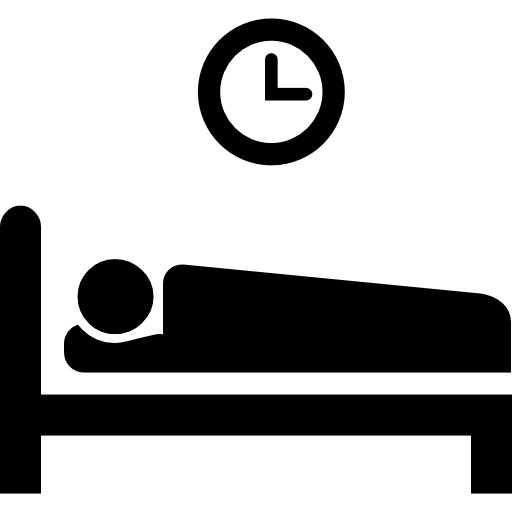 高清PNG透明健身图标，恢复身体，床上休息必备，免扣元素设计素材下载