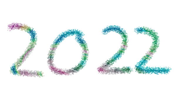 2022虎年艺术字PNG透明图，节日元素PSD设计素材免费下载