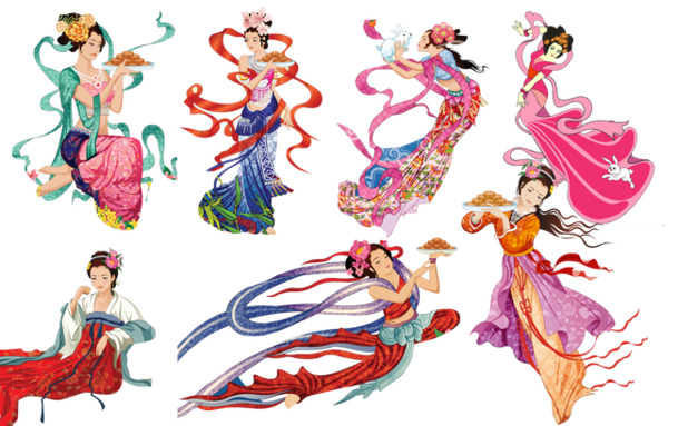 中秋佳节PNG透明图片，高清节日元素，设计素材免费下载