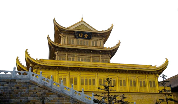 峨眉山景点高清PNG透明背景图，摄影风景素材免费下载