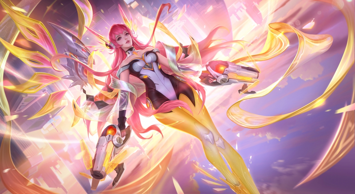 《王者荣耀》虞姬星传说皮肤绝美壁纸，4K高清大图，4000x2186分辨率，免费下载