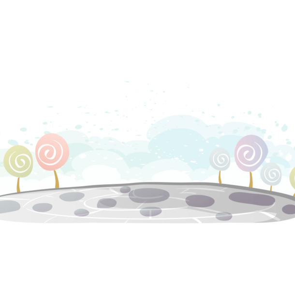 情人节卡通背景PNG/PSD素材，高清透明，节日元素丰富，免费下载