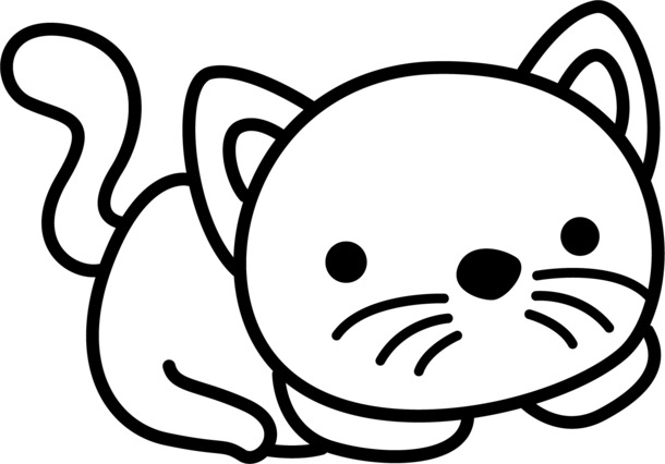 猫咪PNG/EPS高清透明图标，免扣元素，一键下载设计素材