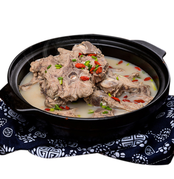 炖羊肉汤PNG透明图，生活装饰元素，高清素材免费下载