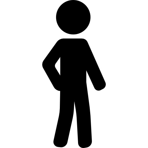 人走图标PNG透明素材，高清免扣元素，设计下载轻松得