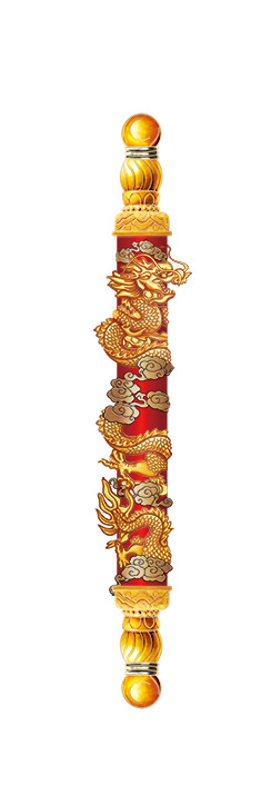 中国风柱子PNG透明图片，高清装饰元素，设计素材免费下载