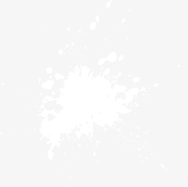 白色花纹水彩PNG透明底纹，高清设计素材免费下载
