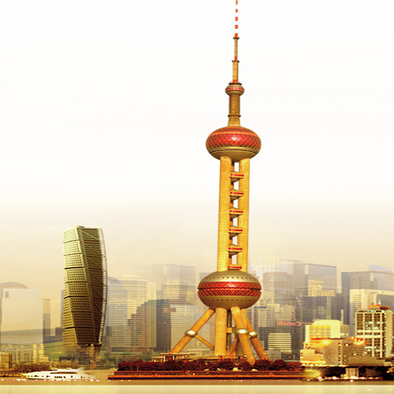 东方明珠电视塔高清PNG透明背景摄影素材，风景图片设计元素下载