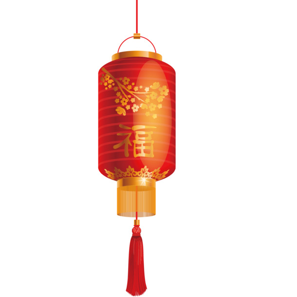 灯笼图案矢量素材，高清PNG透明图，元旦春节元宵节日元素，AI格式下载