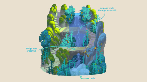 高清PNG透明背景，绿色植物英文介绍，卡通手绘设计素材下载