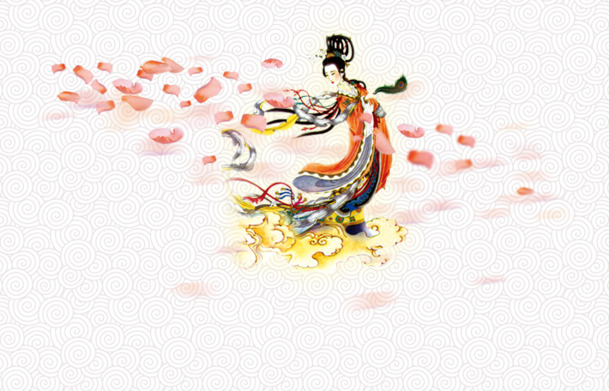 中秋节嫦娥PNG透明图片，高清PSD设计素材免费下载