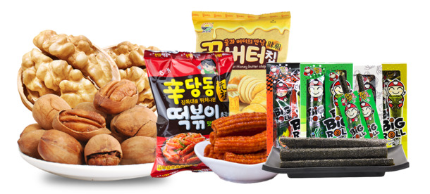 坚果休闲食品PNG透明图，高清装饰元素，生活图片设计素材下载