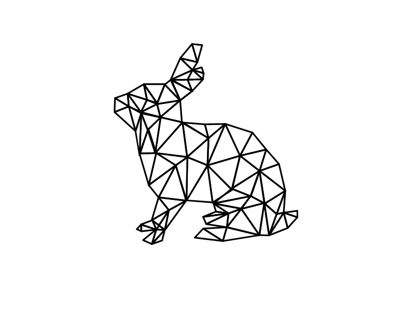 卡通动物图案素材，动物线描动画特效素材