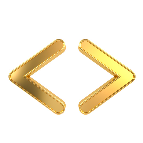 金属箭头免扣PNG，质感高清透明图标素材，免费下载