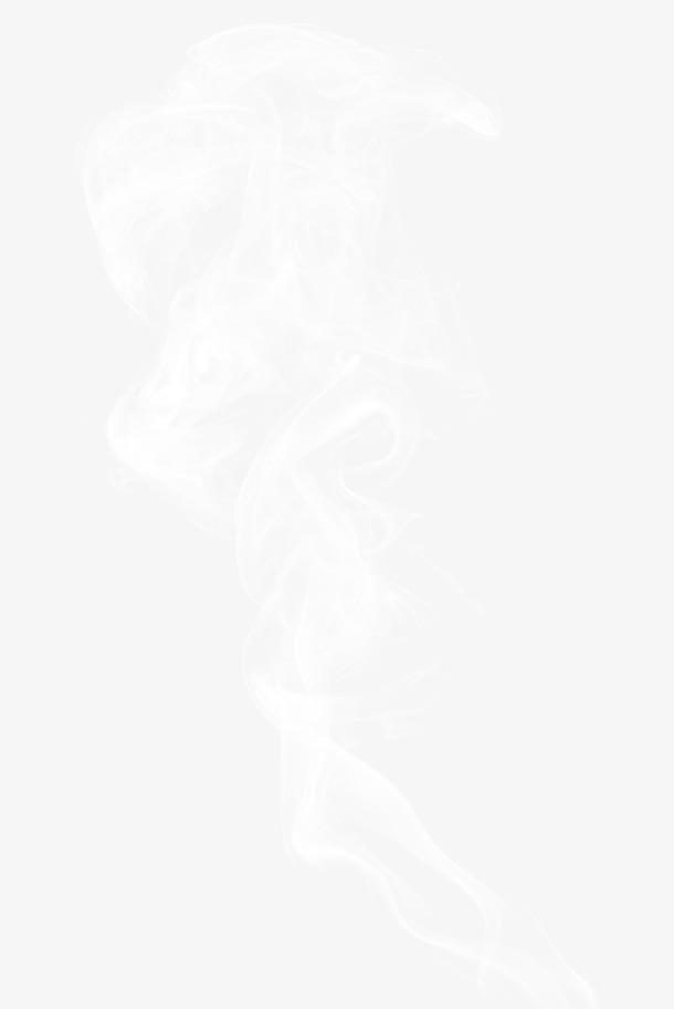 白色朦胧缭绕烟雾PNG透明免扣素材，高清设计元素下载