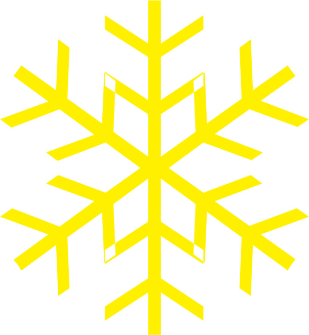 高清雪花PNG透明图案，圣诞节节日元素设计素材免费下载