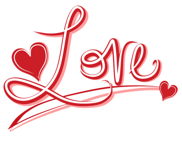 高清PNG透明Love字体素材，免扣元素图片设计，免费下载