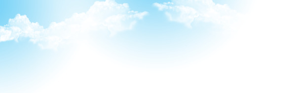 晴朗天空白云PNG透明免抠素材，高清设计元素一键下载