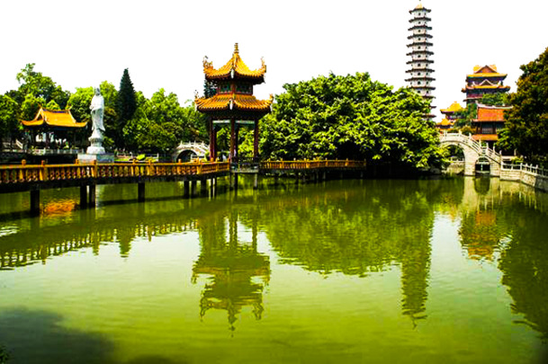 寺庙风光绝美，高清PNG透明背景，摄影素材免费下载