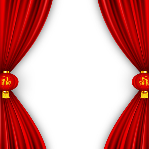 高清PNG透明丝带图片，元旦春节元宵节日元素，设计素材免费下载