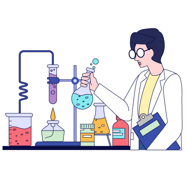 化学科研实验室PNG透明素材，高清免扣元素，一键下载设计图库