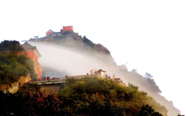 湖北十堰武当山美景，高清PNG透明背景图片，设计素材免费下载