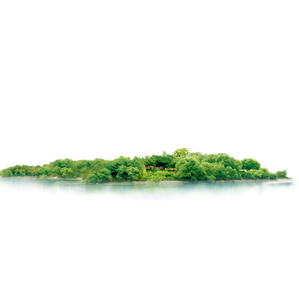 湖边美景PNG透明背景，高清摄影素材，设计元素下载