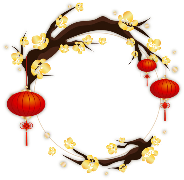 春节矢量手绘元素，高清PNG透明图片，中国风设计素材，一键下载