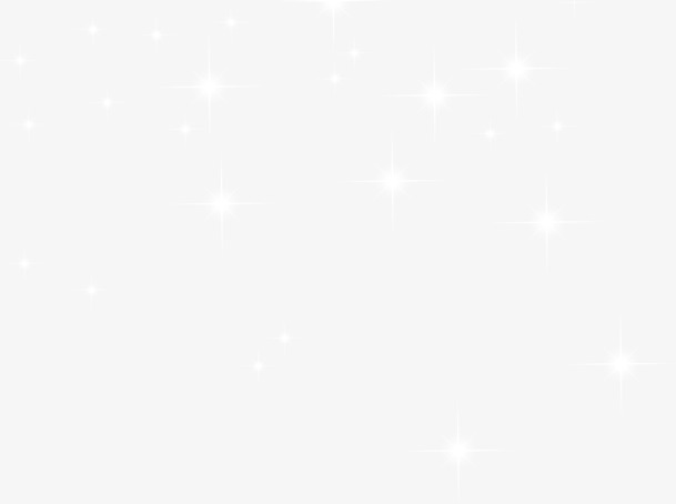 手绘闪光星星PNG透明底纹，高清设计素材免费下载