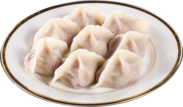肉饺子PNG素材，高清透明图片，节日元素丰富，元旦春节元宵PSD设计素材下载