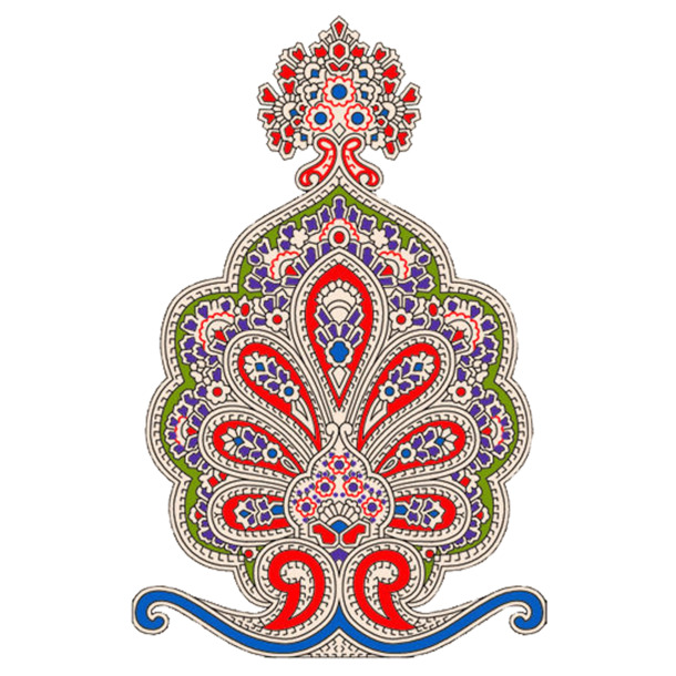 苗族精美花纹图案PNG透明素材，高清装饰元素，设计必备下载