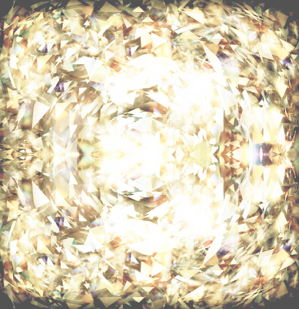 眩晕三角亮光水晶PNG透明图，高清背景素材，一键下载设计新灵感