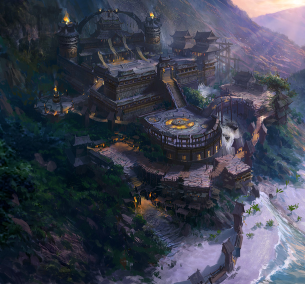 科幻玄幻游戏原画，高清PNG透明背景，卡通手绘元素图片，免费下载