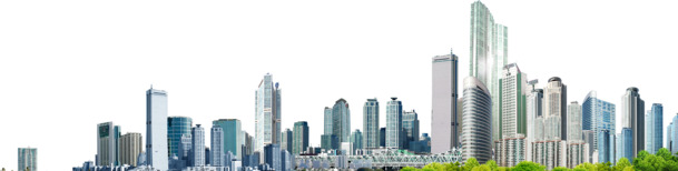 香港城市建筑高清PNG透明素材，免扣元素，实景图片设计下载