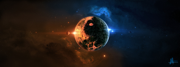 宇宙星空高清PNG素材，抽象梦幻背景图片，免费下载