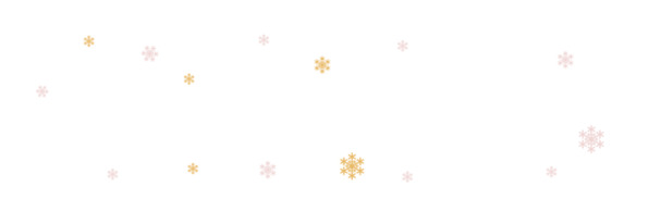 彩色卡通雪花PNG透明图片，简约漂浮元素，几何图案设计素材下载