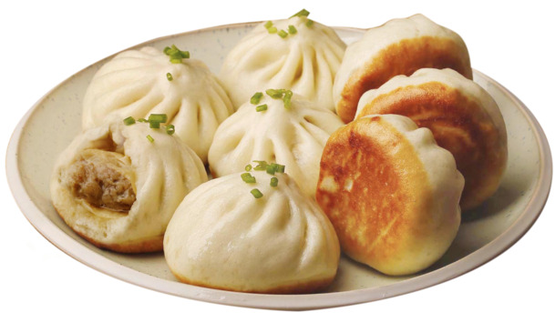 煎包PNG透明图，高清装饰元素，生活用品设计素材下载