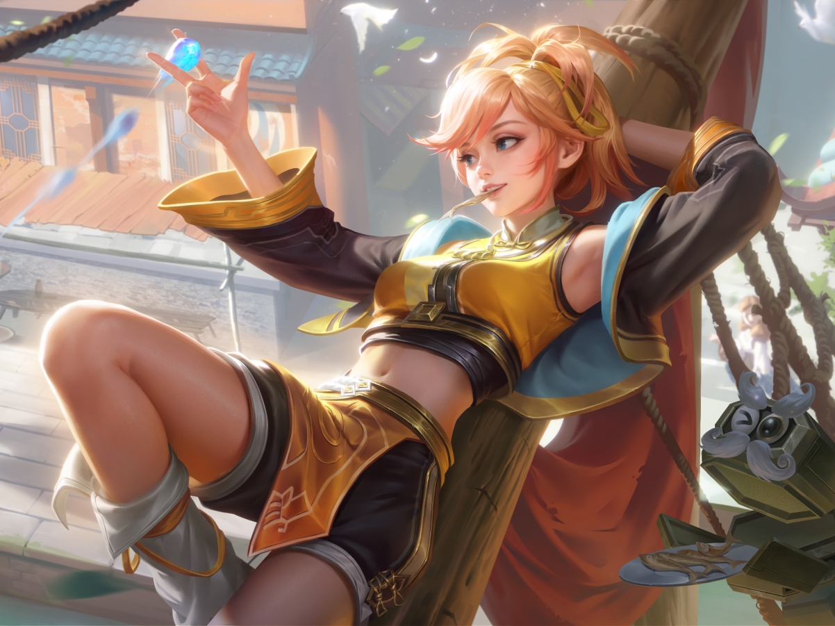 王者荣耀姬小满原画壁纸，武道奇才高清平板版，2732x2048分辨率，精美下载！