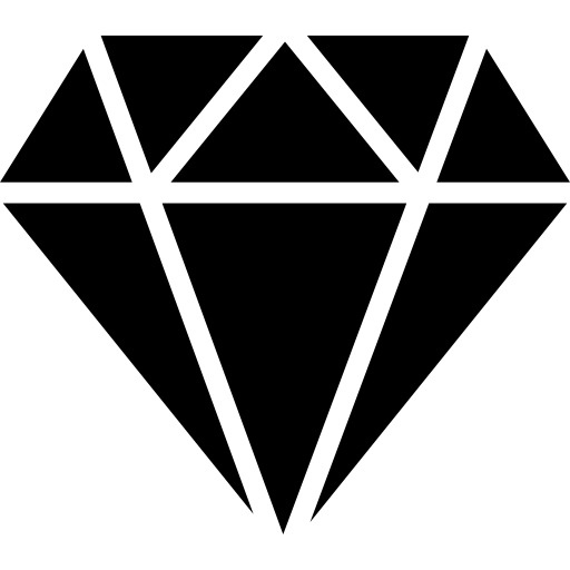 钻石图标，高清PNG透明免抠元素，一键下载设计素材