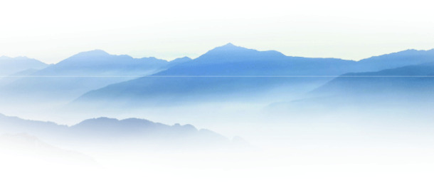 中国风水墨山水画矢量PNG素材，高清透明，优雅装饰元素，AI格式下载