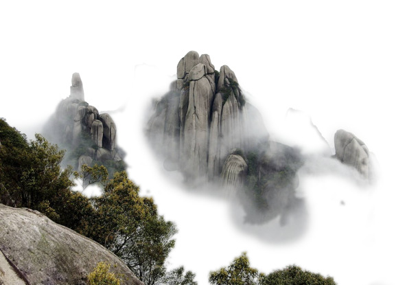 太姥山绝美风光，高清PNG透明背景图片素材，免费下载设计元素