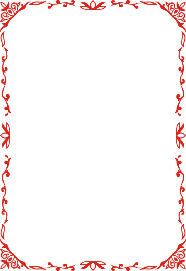 高清PNG透明边框素材，EPS格式设计元素，一键下载装饰边框